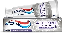 Toothpaste - Aquafresh All In One Crystal White — photo N3