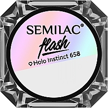 Fragrances, Perfumes, Cosmetics Mirror Powder - Semilac Flash