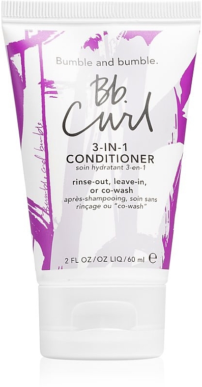 Moisturizing Conditioner - Bumble and Bumble Curl 3-in-1 Conditioner Travel Size — photo N1