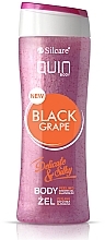 Fragrances, Perfumes, Cosmetics Exfoliating Shower Gel with Black Grape Extract - Silcare Quin Peeling Black Grape 