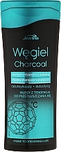 Fragrances, Perfumes, Cosmetics Micellar Shampoo-Conditioner - Joanna Charcoal Micellar Shampoo-Conditioner