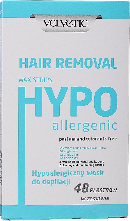 Hypoallergenic Depilation Wax - Velvetic Body Hair Removal Wax — photo N1