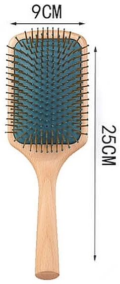 Wooden Hair Brush - Yeye Paddle Brush — photo N2