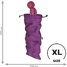 Sex Toy Storage Bag, Size XL, Purple - Satisfyer Treasure Bag Violet — photo N2