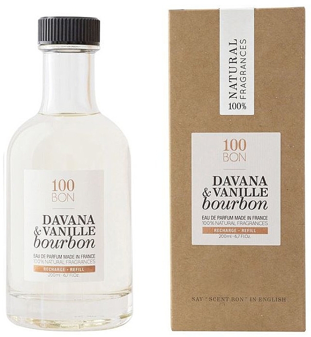 100BON Davana & Vanilla Bourbon - Eau de Parfum (replaceable unit) — photo N1