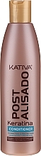 Set - Kativa Straightening Post Treatment Keratin (shm/250ml + cond/250ml + mask/250ml) — photo N5
