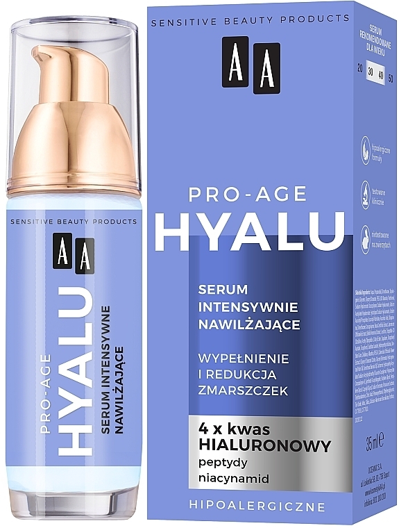 Moisturizing Face Serum - AA Hyalu Pro-Age Serum — photo N3