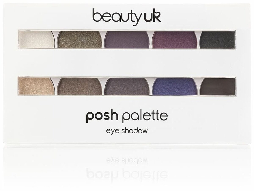 Eyeshadow Palette - Beauty UK Posh Eye Shadow Palette (01 -Eden) — photo N1