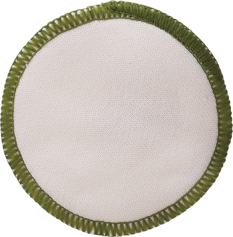 Reusable Makeup Remover Pad, green 2 - Deni Carte — photo N1