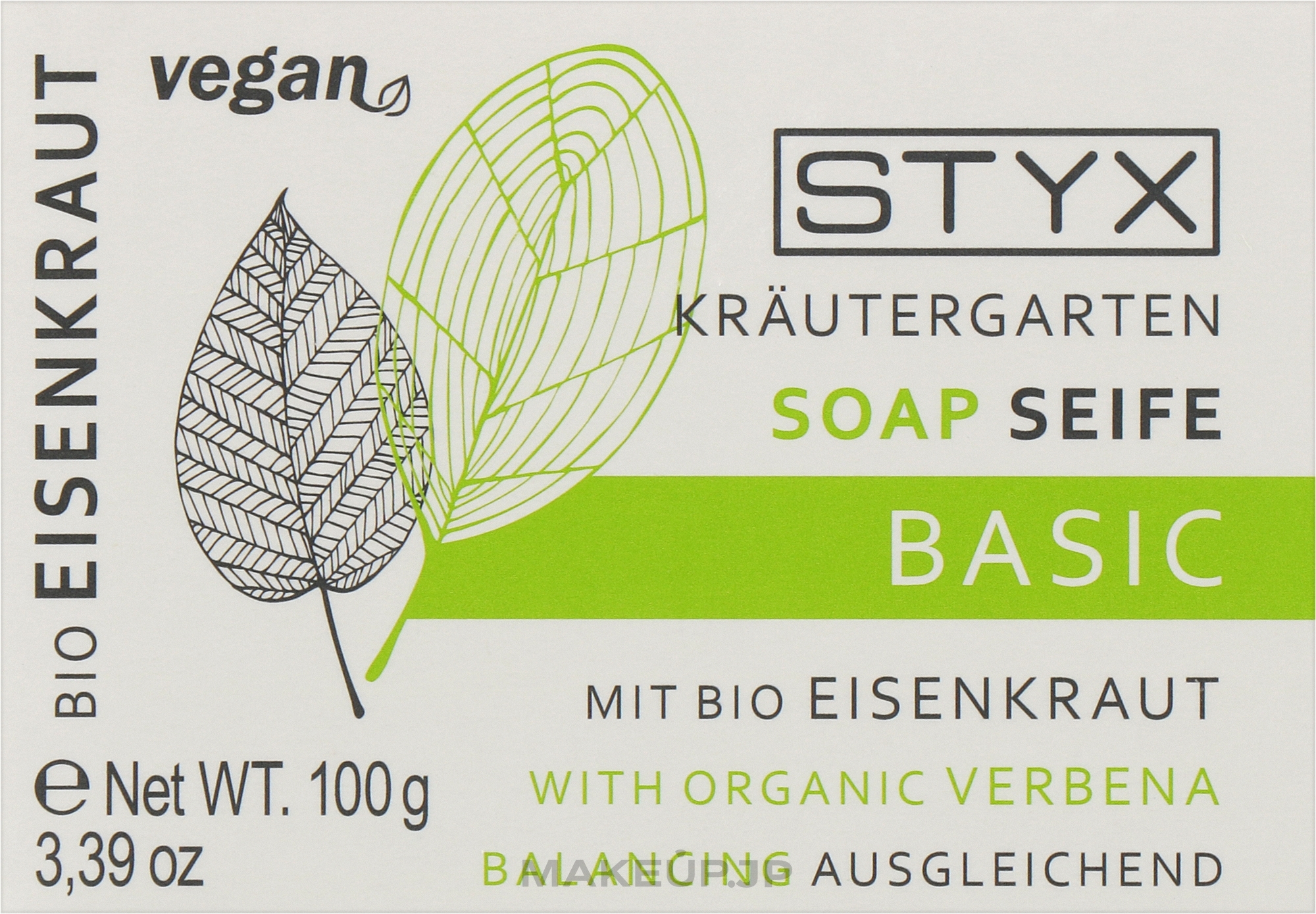 Soap "Verbena" - Styx Naturcosmetic Basic Soap With Verbena — photo 100 g