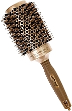 Fragrances, Perfumes, Cosmetics Ceramic Hair Brush D53, ionic, brown - Lila Rossa Dynamic Brush C+I 53 mm