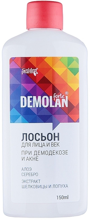 Demolan Forte Face & Eye Lotion for Demodecosis & Acne - Golden Pharm Demolan Forte — photo N1