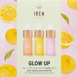 セット - Iren Shizen Glow Up Anti-Aging Discovery Kit (serum/3*5ml) — photo N1