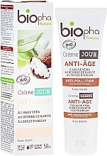 Fragrances, Perfumes, Cosmetics Anti-Wrinkle Day Cream - Biopha Nature Crème Jour Anti-Age