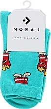 Socks, green - Moraj — photo N2
