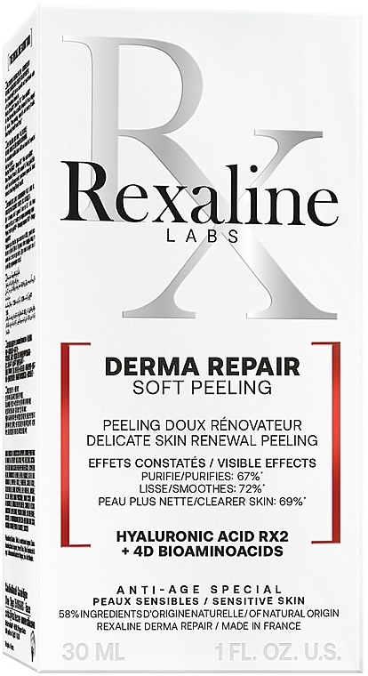 Hypoallergenic Face Peeling - Rexaline Derma Peeling — photo N2