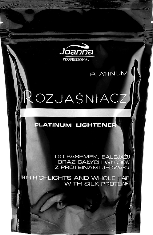 Hair Lightener Platinum - Joanna Professional Lightener (sachet) — photo N2