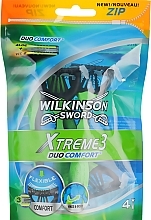 Fragrances, Perfumes, Cosmetics Disposable Razors - Wilkinson Sword Xtreme 3 Duo Comfort