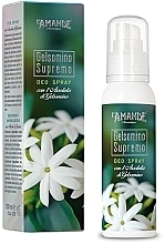 Fragrances, Perfumes, Cosmetics Deodorant - L'Amande Gelsomino Deo Spray