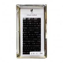 Fragrances, Perfumes, Cosmetics Individual Lashes 0.10-C, 13 mm - Ibra Volume Method