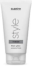 Waterproof Hair Styling Cream - Subrina Professional Style Finish Hair Glue — photo N1