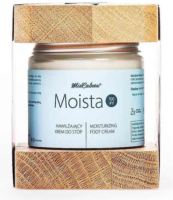 Set - MiaCalnea Moisturizing Foot Cream + 2X OAKIS (cr/120ml+acc) — photo N1