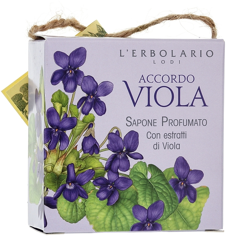 Violet Fragrant Soap - L'Erbolario — photo N1