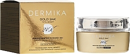 Fragrances, Perfumes, Cosmetics Face Cream "Youth Stimulant" - Dermika Gold 24K Face Cream 65+