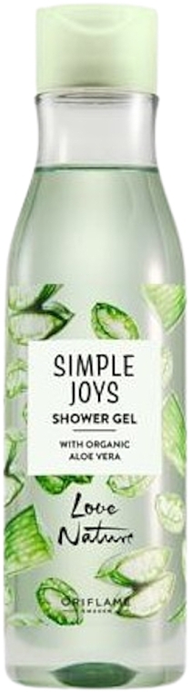 Organic Aloe Vera Shower Gel - Oriflame Love Nature Simple Joys Shower Gel — photo N1