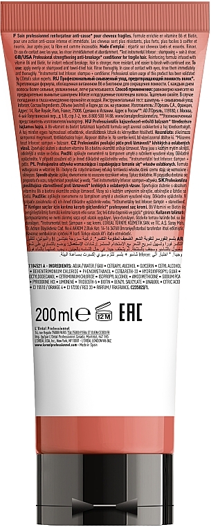 Strengthening Hair Conditioner - L'Oreal Professionnel Inforcer Strengthening Anti-Breakage Conditioner — photo N2