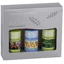 Fragrances, Perfumes, Cosmetics Set - Saloos Almond & Baby Calendula & Aloe Vera Set (b/oil/2x50ml + baby/oil/50ml)