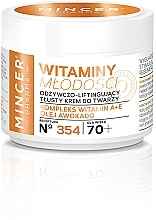 Face Cream 70+ - Mincer Pharma Witaminy № 354 — photo N1