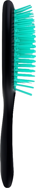 Hair Brush 71SP234 TFF, black and turquoise - Janeke Small Superbrush — photo N2