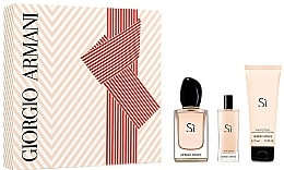 Fragrances, Perfumes, Cosmetics Giorgio Armani Si - Set (edp/50ml + edp/15ml + b/lot/75ml)