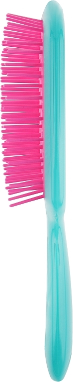 Hair Brush, turquoise and pink - Janeke Superbrush — photo N17