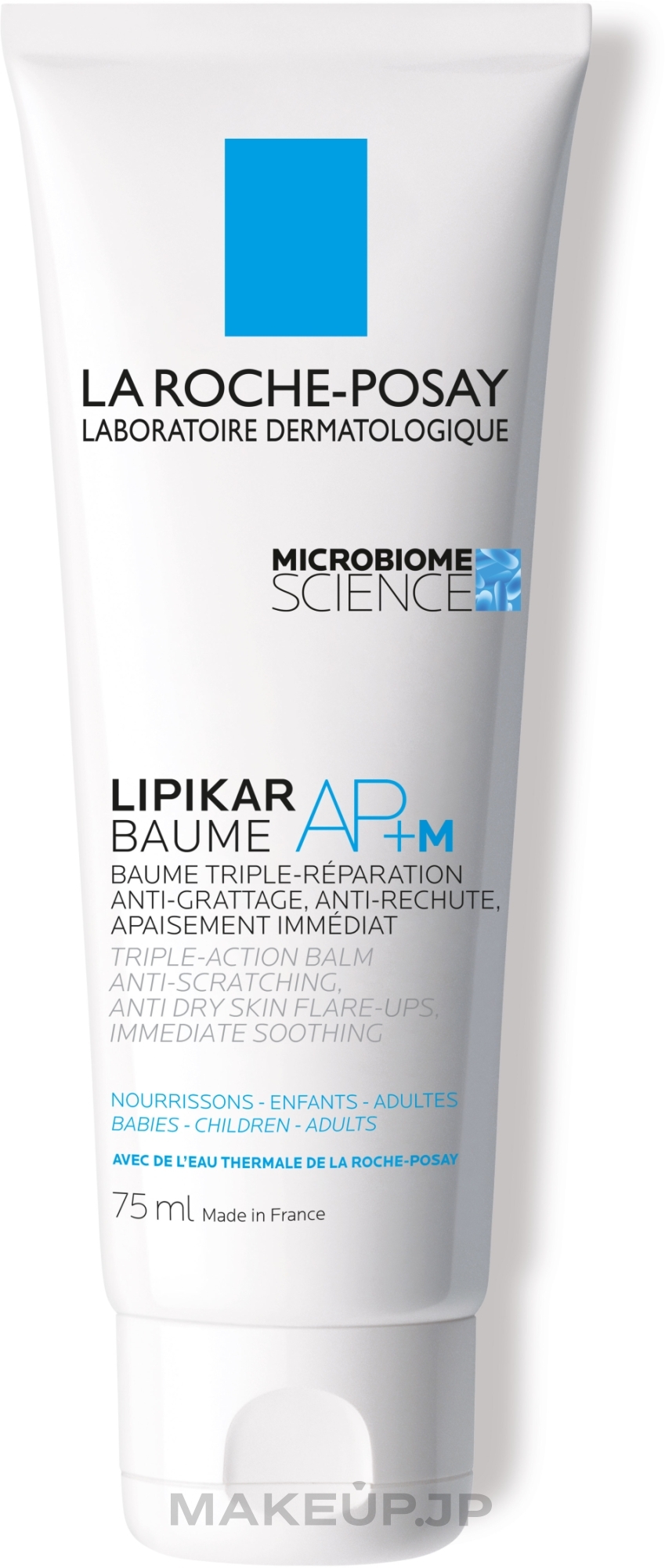 Lipidrestoring Face & Body Balm for Very Dry & Atopic-Prone Skin - La Roche-Posay Lipikar Baume AP+M — photo 75 ml