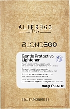 Bleaching Powder - AlterEgo BlondeGo Gentle Protective Lightener Violet Bleaching Powder — photo N1