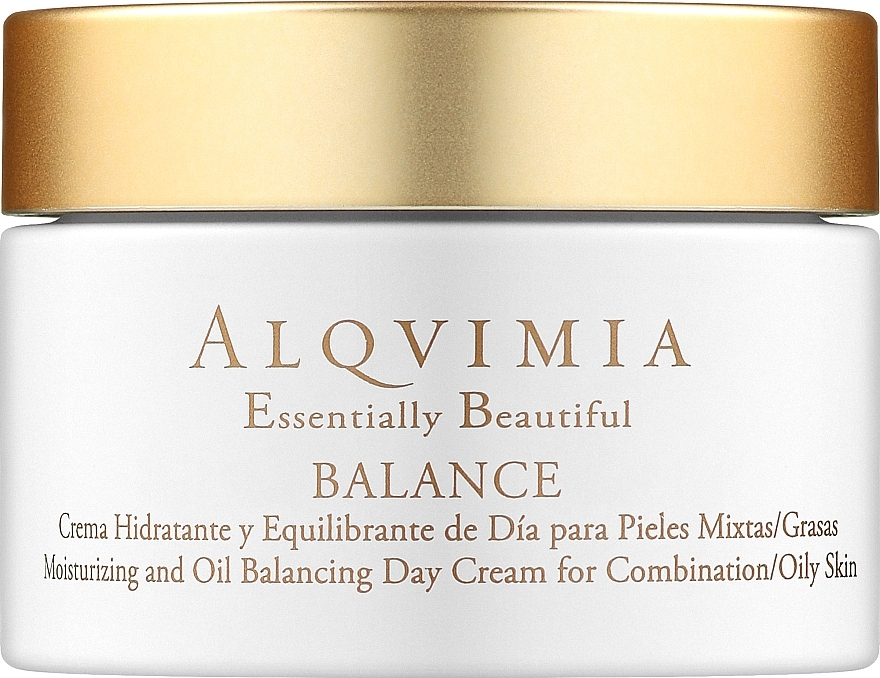 Balancing Day Cream for Oily & Combination Skin - Alqvimia Essentially Beautiful Balance — photo N1