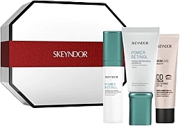 Fragrances, Perfumes, Cosmetics Set - Skeyndor Power Retinol Set 2022 (cr/50ml + cr/serum/30ml + dd/cr/40ml)