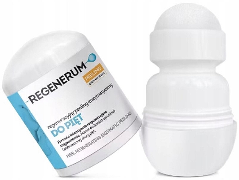 Regenerating Enzyme Heel Peeling - Aflofarm Regenerum Heel Regenerating Enzymatic Peeling Roll On	 — photo N2