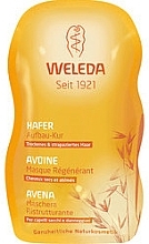 Fragrances, Perfumes, Cosmetics Repairing Mask with Oat Extract - Weleda Hafer Aufbau-Kur Sachet