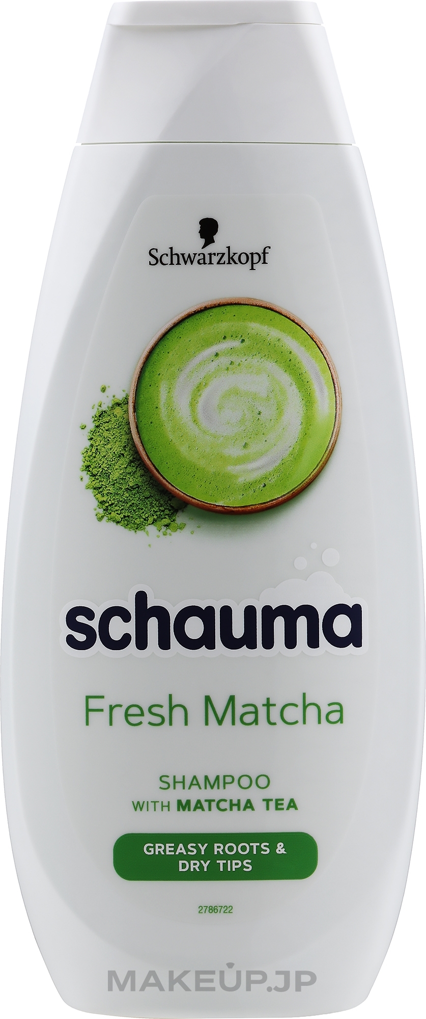 Oily Root & Dry Ends Shampoo - Schauma Fresh Matcha Shampoo — photo 400 ml