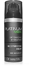 Moisturizing Face and Eye Cream - Dr Irena Eris Platinum Men Intensive Hydrator Day Cream — photo N2