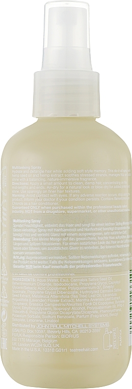 Multifunctional Hair Spray - Paul Mitchell Tea Tree Hemp Multitasking Spray — photo N2