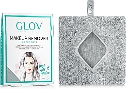 Makeup Remover Glove, grey - Glov Comfort Hydro Demaquillage Gloves Glam Grey — photo N1