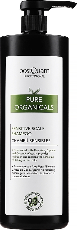Shampoo for Sensitive Scalp - PostQuam Postquam Organicals Shampoo — photo N1