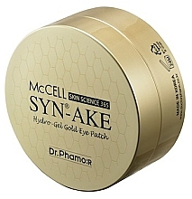 Fragrances, Perfumes, Cosmetics Eye Patches - Dr.Phamor McCell Syn-Ake Hydrogel Gold Eye Patch