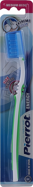 Energy Toothbrush, medium, light green - Pierrot Energy — photo N1
