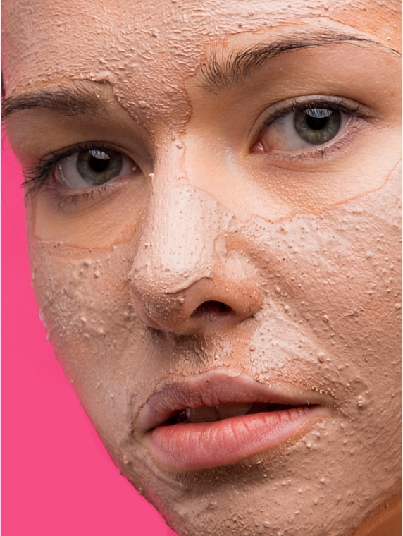 2-in-1 Refining Scrub Mask - SkinDivision Refining Pink Clay Mask — photo N33