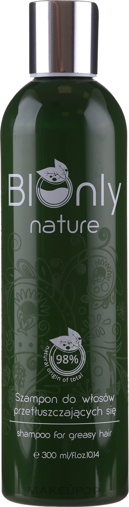 Oily Hair Shampoo - BIOnly Nature Shampoo For Greasy Hair — photo 300 ml